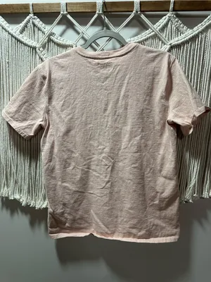 Carhartt Women's Short-Sleeve Pocket Tee in Blush Pink thumbnail 2