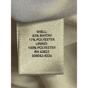 CJ Banks White Striped Skirt Maxi Size 1X nwt (0785) Read thumbnail 7