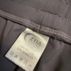 Zyia Active Womens Everywhere‎ Zipper Joggers Grey XL Drawstring Athletic Pants thumbnail 2