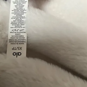 Alo Yoga Faux Fur Urbanite Bomber Jacket in Black/Ivory XS thumbnail 6