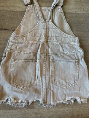Free People Tan Overall Dress thumbnail 7