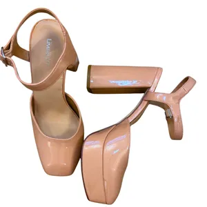Limelight Pinkish Platform Heels thumbnail 1