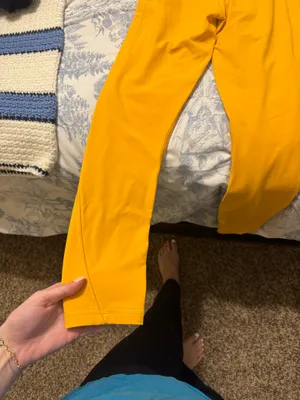 Yellow Lululemon Leggings thumbnail 3