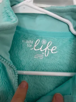 made for life Aqua Plush Full-Zip Teddy Jacket thumbnail 3