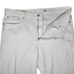 J. Crew Slim Boyfriend Jeans White Denim Size 32 Reimagined‎ Cotton Blend thumbnail 3