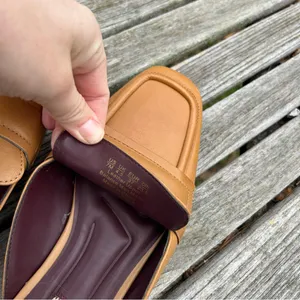 Franco Sarto Tan Brown Leather Duval Mule‎ Womens Slip On Mules Flats Size 7 thumbnail 9