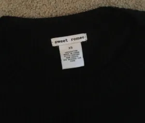 Black Knit Sweater  thumbnail 3