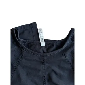 Athleta Black Tie Back Tank Top Small Nylon Athletic Yoga Workout Sleeveless thumbnail 7