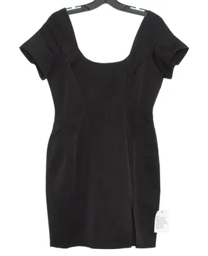 NWT ASOS Dress Little Black Minimalist Classic Cocktail Timeless Effortless 8 thumbnail 1