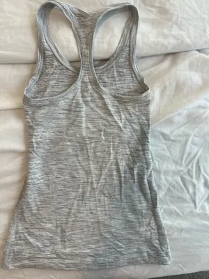 Light Gray Space-Dye Racerback Tank Top - Lululemon  thumbnail 2
