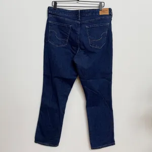 Levi's Signature Totally Shaping Straight Jeans W33 L28 Dark Wash Stretch Denim‎ thumbnail 5