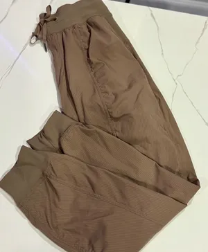 lululemon athletica Brown Ribbed Track Pants thumbnail 1