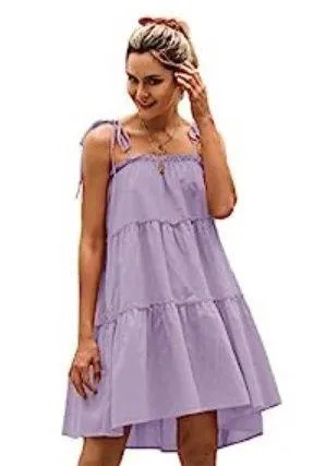 Spring Break Purple Dress thumbnail 1