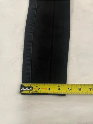 Hollister High Rise Super Skinny Distressed Black Jeans - 7R thumbnail 8
