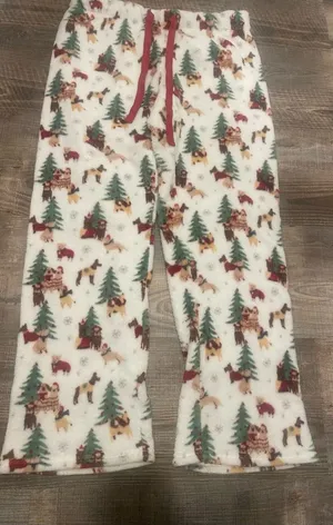 Fleece Pajama Pants SZ L Size L thumbnail 1