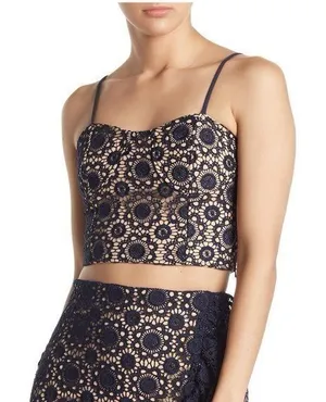 J.O.A. Lace‎ Crop Top Large NWT thumbnail 1