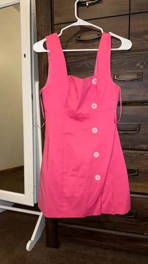 Shop hopes pink dress thumbnail 3