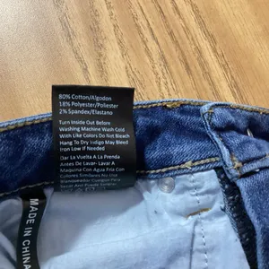 Risen High Rise Distressed Hem Flare Jeans Size 26/3 thumbnail 10