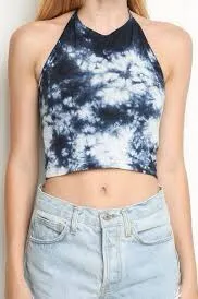 Tie Dye Halter Top thumbnail 1