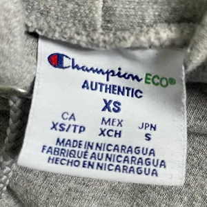 Gray Champion Logo Hoodie thumbnail 4