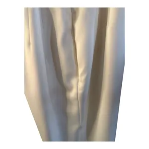House of CB Lulu Ivory Asymmetric Drape Midi Corset Dress size medium thumbnail 6