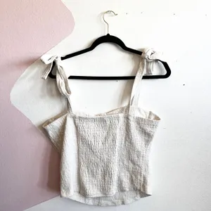 Maeve Anthropologie Babydoll Top Romantic Cottagecore‎ Soft Girl Coquette Large thumbnail 2