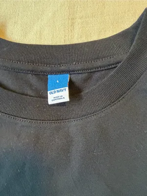Old Navy Black Short Sleeve Crewneck Tee Dress thumbnail 2