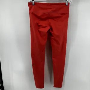 Alo Airlift 7/8 Leggings High Waist Compression Sheen Wide Waistband Bold Red S thumbnail 7