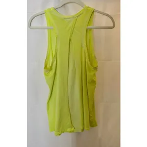 Lululemon All Tied Up Tank Top Sublimado Pigment Dye Highlight Yellow sz. 8 thumbnail 4
