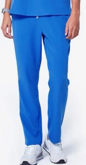 Figs Tonota Cropped Scrub Pants: Royal Blue thumbnail 1