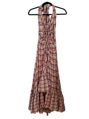 Free People Rainbow Dreams Maxi Dress Pastel Rainbow Combo (Size 0) thumbnail 5