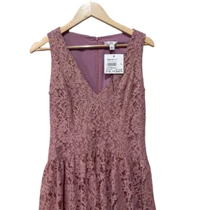 ZAC Zac Posen mauve/gold lace cocktail dress Size 6‎ thumbnail 7