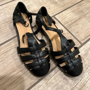 Genuine Leather Sandals Gladiator Roman Loafers Flats Slip On Office Shoes Pumps thumbnail 4