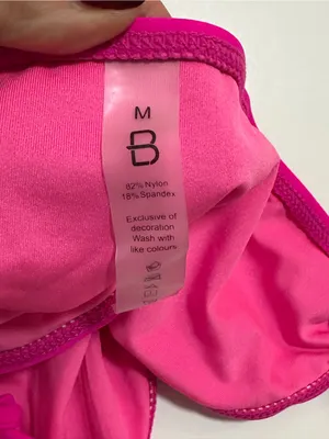 Blooming Jelly Women's Hot Pink Strappy Bikini Set by thumbnail 5