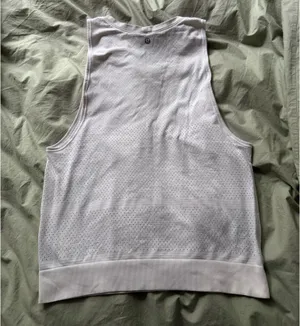 Lululemon White Tank Top thumbnail 2