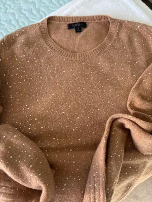 J.Crew Sparkly Sweater Holiday thumbnail 5