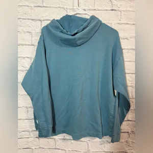 Nike Teal Pullover Hoodie, Medium thumbnail 2