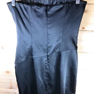 White House Black Market Black Strapless Dress thumbnail 6