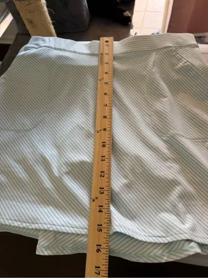 Peter Millar Vista Stripe Sally Trim Women's 16" Golf Skort M NWT $140 thumbnail 9