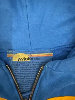 Aviator Nation Zip-Up Hoodie thumbnail 2