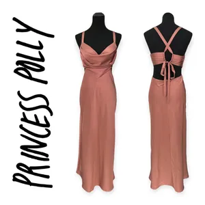 Princess Polly | Size 8 | Kali Maxi Dress in Light Mauve Prom Bridesmaid Formal thumbnail 4