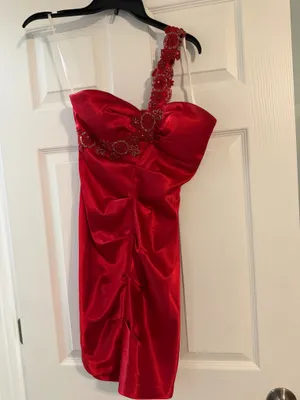 One-Shoulder XScape Formal Dress thumbnail 3