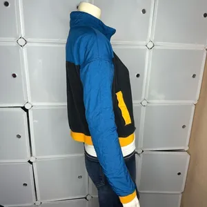 NIKE BLUE AND ORANGE POLAR FLEECE HALF ZIP SWEATSHIRT Size XS thumbnail 10