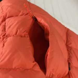 The North Face Nuptse 700 Goose Down Puffer Orange/Red Vest Jacket Us Women M thumbnail 4