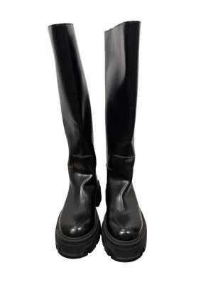 H&M Chunky Knee High Lug Sole Boots Size 7 thumbnail 5