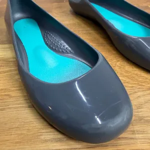 Oka.B Jelly Taylor Ballet Flats Shoes Women's 9 Gray Comfort Slip On Round Toe thumbnail 2