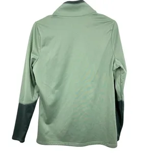The North Face Womens Long Sleeve Pullover Quarter Zip Top Sage Green Outdoors‎ thumbnail 7