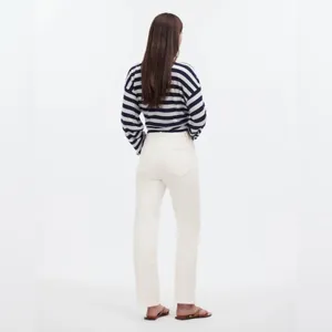 Madewell The‎ Petite '90s Straight Leg Jeans High Rise Tile White NWT Size 26P thumbnail 2