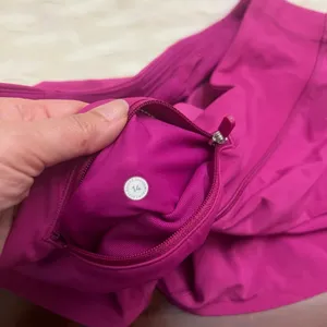 Lululemon Speed Up Shorts Long 4” Pink Size 14 Unlined thumbnail 3