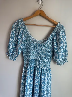 Hill House The Louisa Crepe Nap Dress XS thumbnail 5